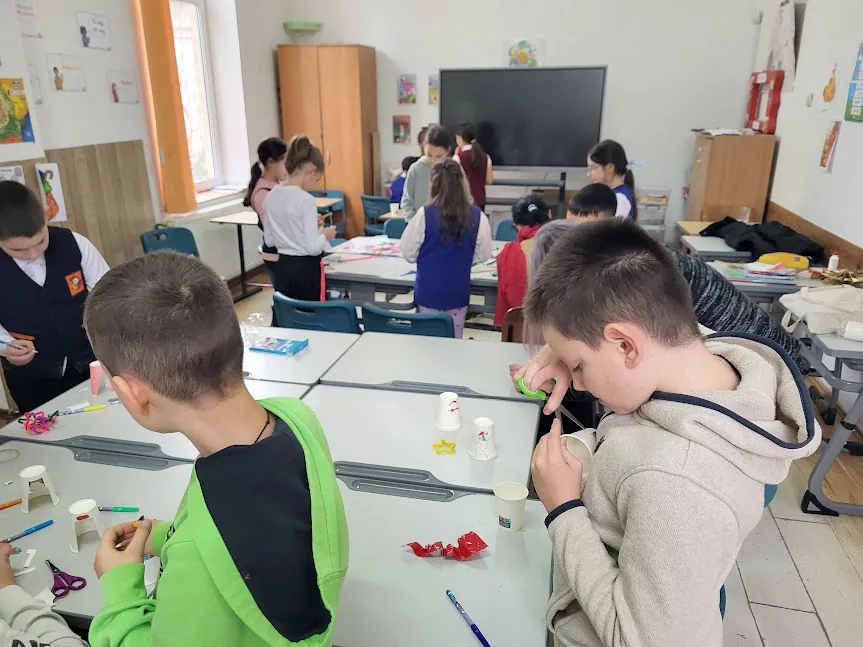 Activitate la Clubul Copiilor Făgăraș