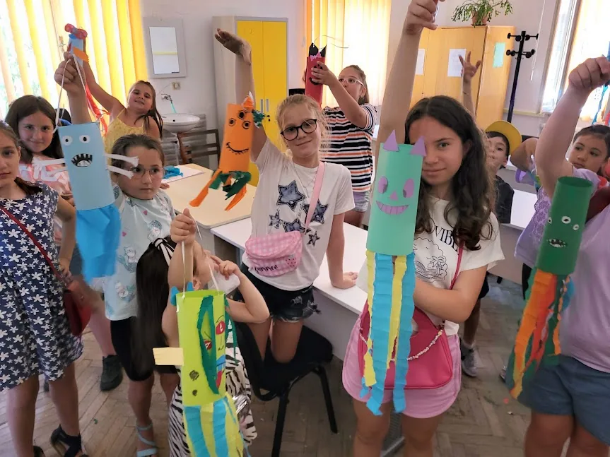 Activitate la Clubul Copiilor Făgăraș